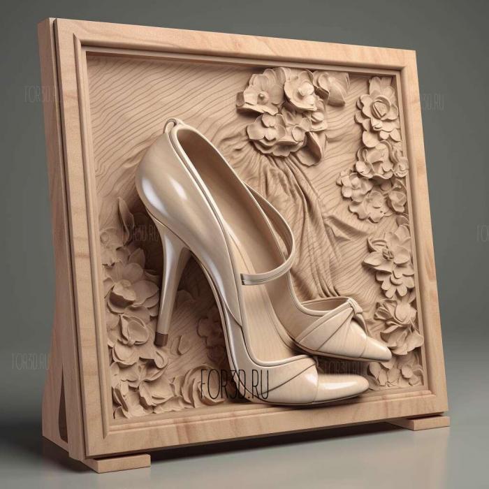 Heels TV series 4 stl model for CNC